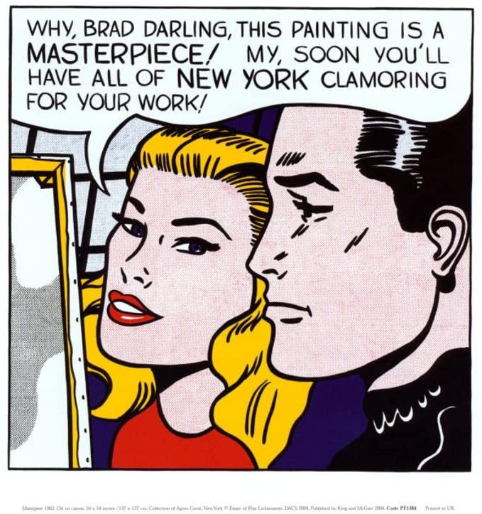 Masterpiece - Roy Lichtenstein (1962)